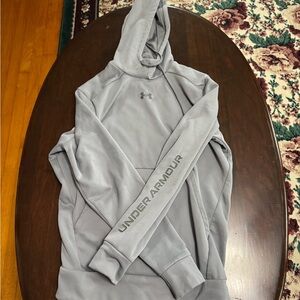 Under Armour Men's Light Gray Pullover Hoodie